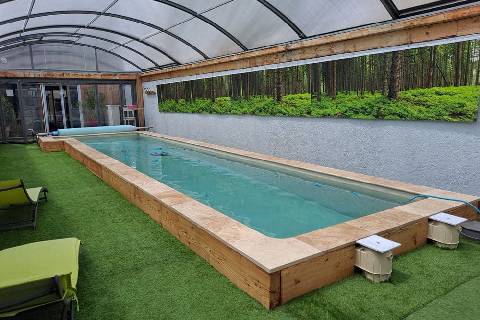 piscine du gite Le chalet, gite en Ariège